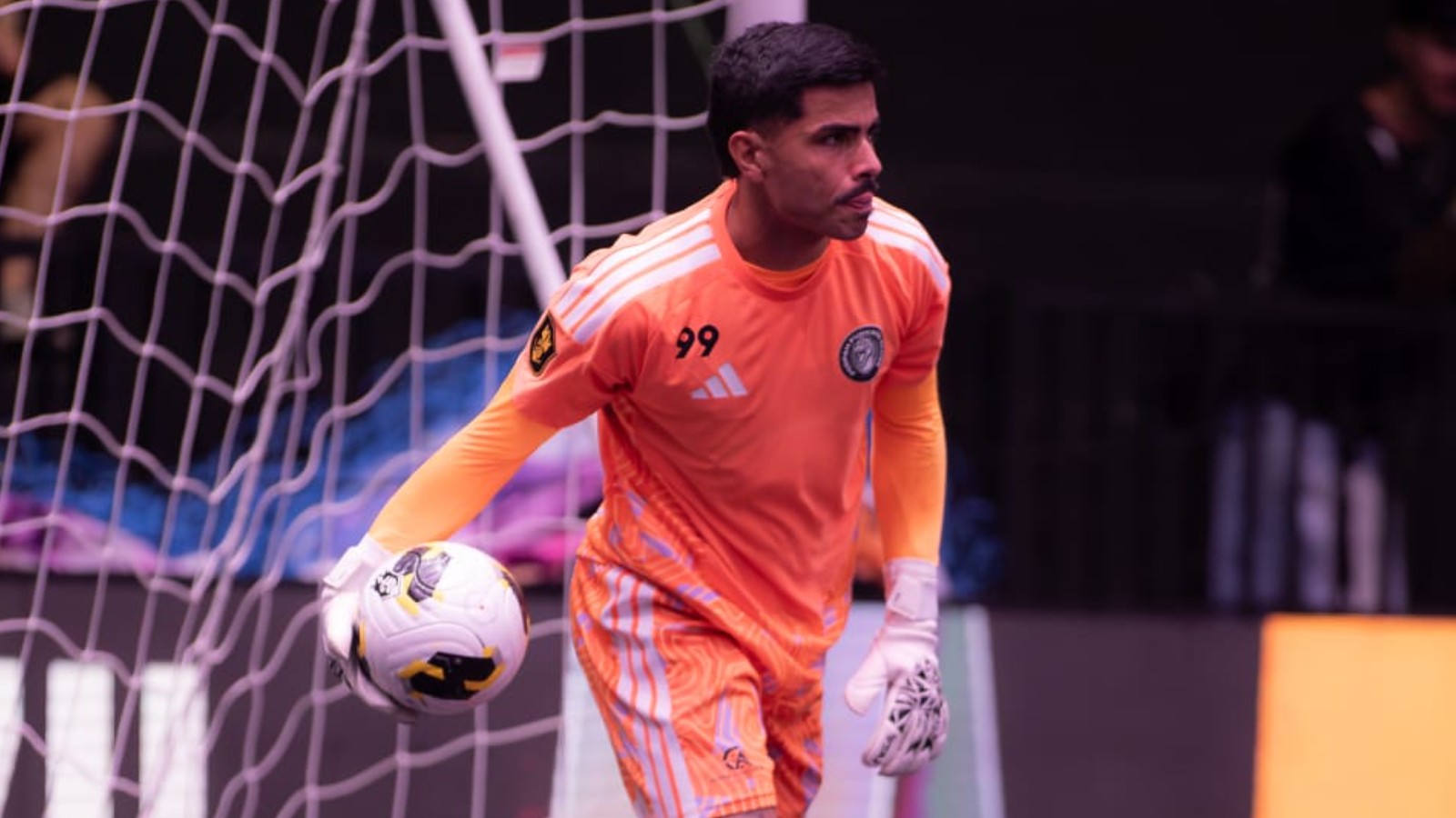 Goleiro manezinho selecionado no Draft brilha na estreia do PodPah Funkbol